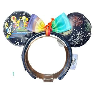 Disney Loungefly Three Caballeros Mexico Ears Headband Removable Bow EPCOT NWT 1